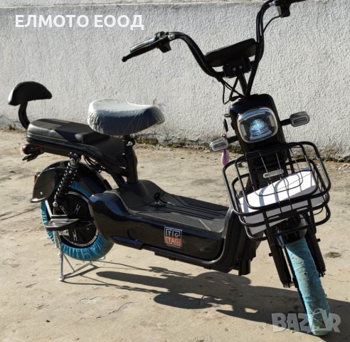 Електрически скутер модел B6 в черен цвят в Мотоциклети и мототехника в гр.  Хасково - ID38531132 — Bazar.bg