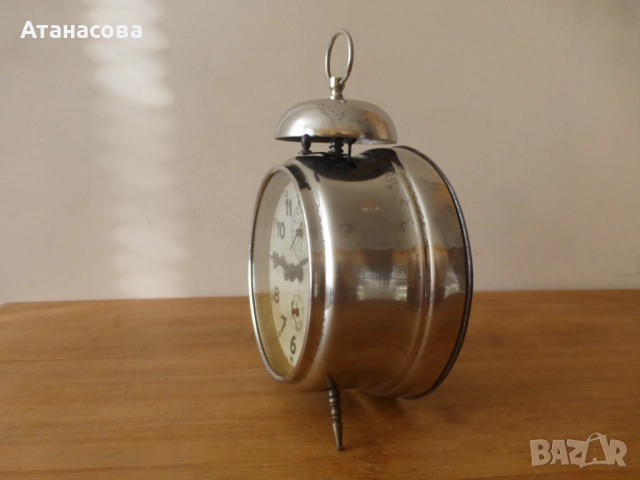 Настолен будилник часовник Gustav Beker 1920 г, снимка 6 - Антикварни и старинни предмети - 51852257