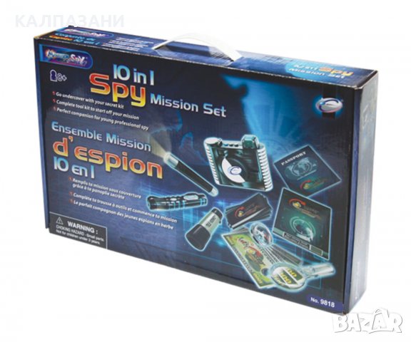 Eastcolight - Комплект шпионска мисия, 10 в 1р - 9818