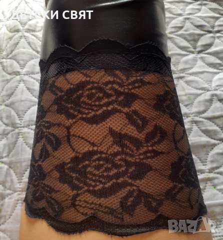 Еротични кожени  чорапи с дантела . Цена 25лв., снимка 6 - Бельо - 42460026