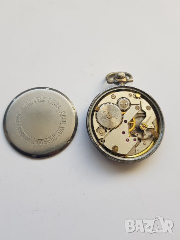 Джобен механичен часовник Kelva Antichoc - 16 рубина, снимка 6 - Джобни - 38493803