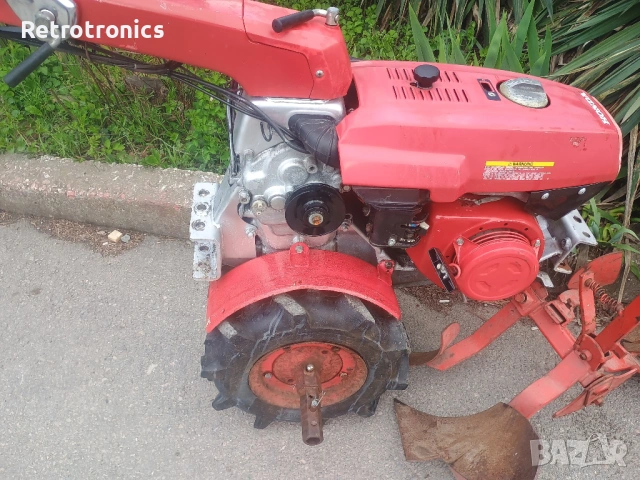 Honda F800 мотокултиватор мотоблок с прикачен инвентар, снимка 4 - Градинска техника - 54161318
