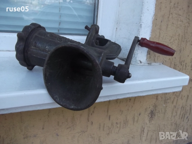 Машинка "Стидово" ръчна от соца за мелене на месо, снимка 3 - Месомелачки - 52788305