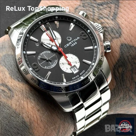 Certina DS Podium Automatic Chronograph, снимка 13 - Мъжки - 56512871