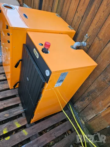 Котел Ferroli на дърва, въглища и пелети SFL4 33kW, снимка 13 - Отоплителни печки - 52174523