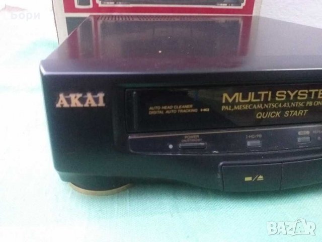 AKAI VS-R 150 EDG, снимка 4 - Плейъри, домашно кино, прожектори - 30315337