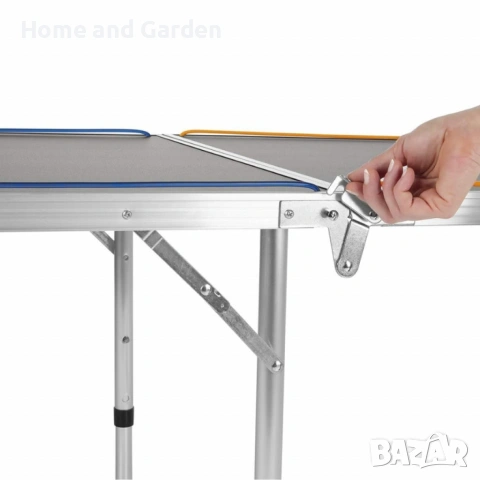 1бр/ MAXXMEE LED Beer Pong маса – парти маса с LED осветление, сгъваема и регулируема по височина, снимка 4 - Обзавеждане за заведение - 53995851