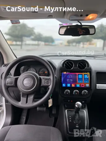 Jeep Compass Patriot - 10.1" Android 14 Мултимедия CarPlay Навигация Андроид, снимка 2 - Аксесоари и консумативи - 49613790
