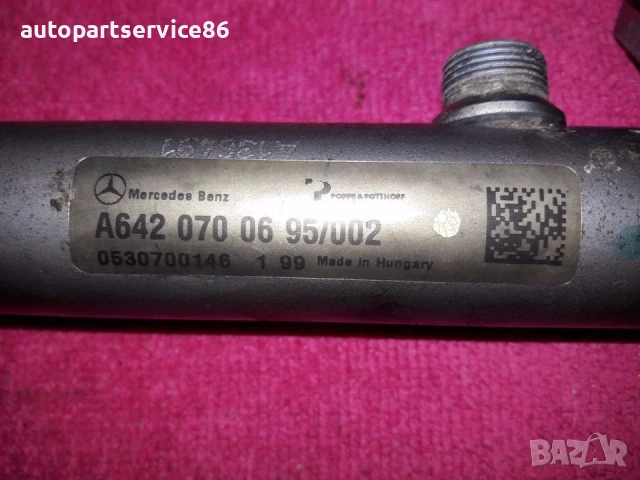 Рейка сензор за горивни дюзи за Mercedes CLS 320 CDI (2008) A6420700695, снимка 2 - Части - 53973471