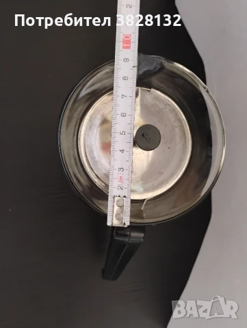 стъклена кафеварка или чайник, снимка 6 - Антикварни и старинни предмети - 50794293