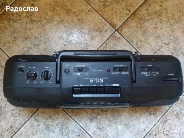 радиокасетофон Panasonic , снимка 4 - Радиокасетофони, транзистори - 56211452