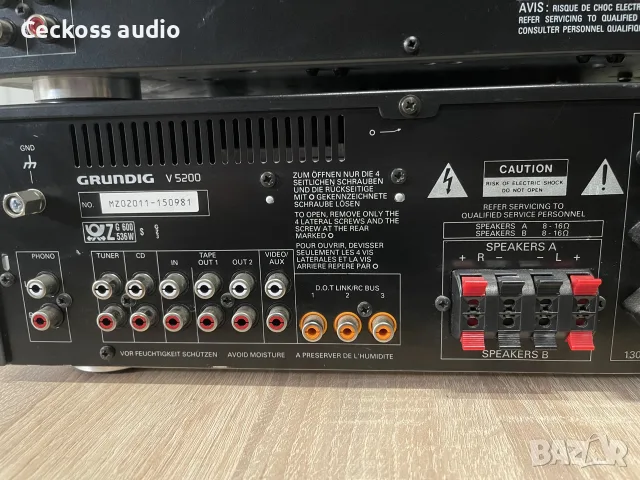 GRUNDIG V 5200 – ЦЯЛ HI-FI СЕТ – 160€, снимка 5 - Ресийвъри, усилватели, смесителни пултове - 55854025