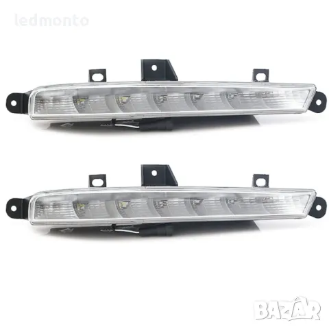 LED дневни светлини и фарове за мъгла за Mercedes S63 AMG W221 (2007-2013), снимка 2 - Части - 49743902