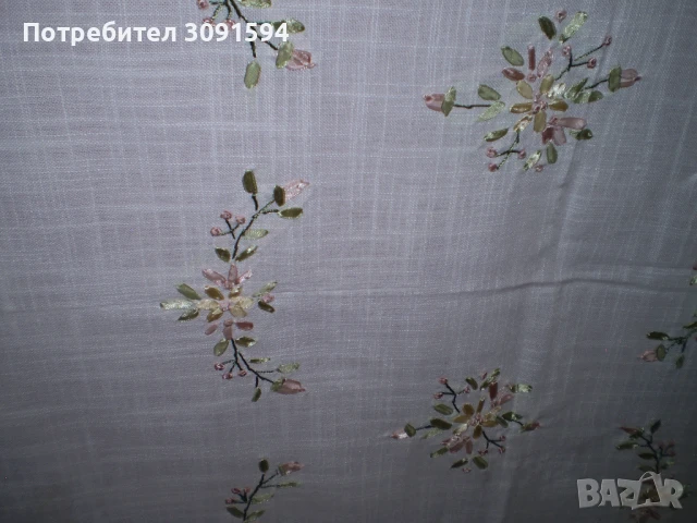 Бродирана голяма покривка за маса многоцветна бродерия, снимка 7 - Покривки за маси - 51042297
