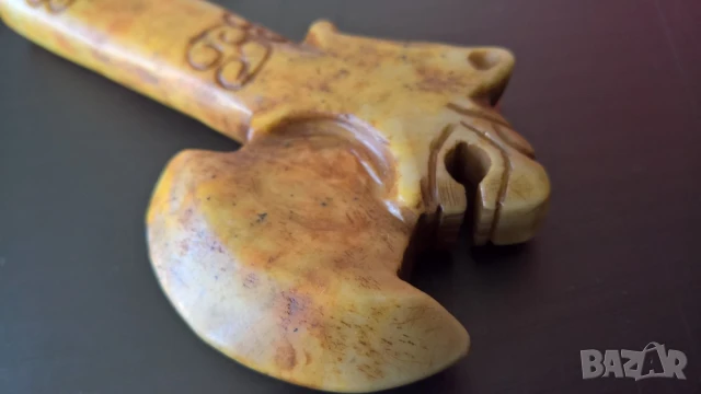 Азиатски тотем сувенир от нефрит, снимка 5 - Други ценни предмети - 51137123