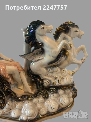 Нощна лампа Capodimonte , снимка 3 - Настолни лампи - 54006430