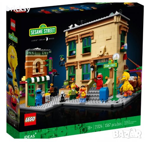 Нов оригинален сет LEGO Ideas - Sesame Street 21324, снимка 2 - Конструктори - 31966614