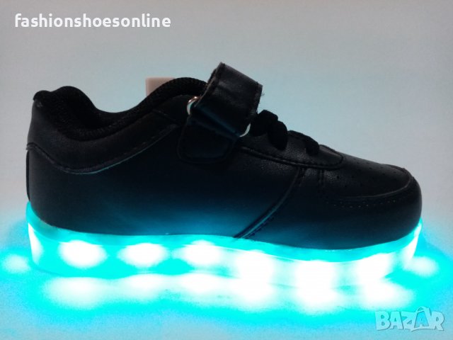 Детски светещи маратонки със USB  зарядно. , снимка 4 - Детски маратонки - 40179885