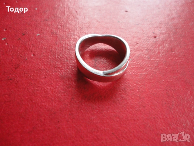Страхотен сребърен пръстен 5 , снимка 4 - Пръстени - 54080096