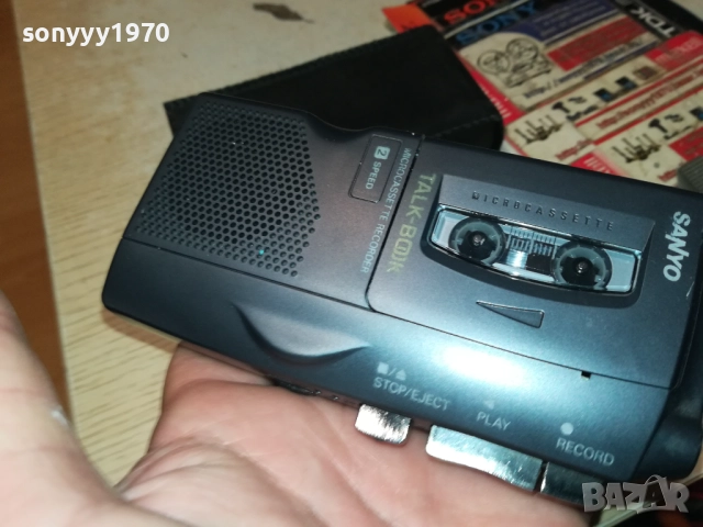 SANYO TRC-610M TALK-BOOK RECORDER 2010252241, снимка 3 - Радиокасетофони, транзистори - 52124215