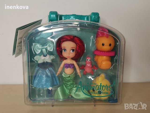 Малката русалка (Ариел) Дисни mini Animators 13см., снимка 7 - Кукли - 42871043
