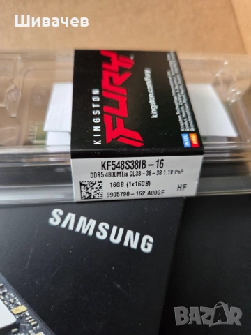 Мини компютър ASUS NUC 14 Essential / 16GB DDR5 / 500GB SSD