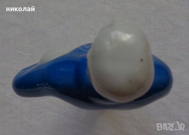 Рето порцеланова Фигура на Георги Аспарухов Гунди произведена през 1970 в з-д Изида Н. Р. България, снимка 18 - Антикварни и старинни предмети - 38137780