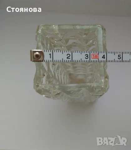 Малка кристална вазичка, снимка 8 - Вази - 47384502