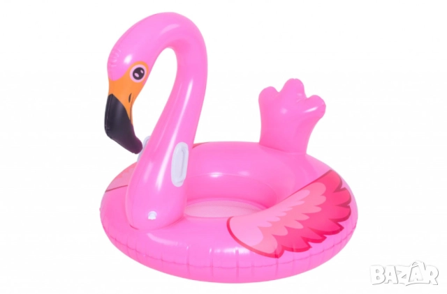 Надуваемо фламинго, 115х115см, снимка 4 - Други стоки за дома - 52093884