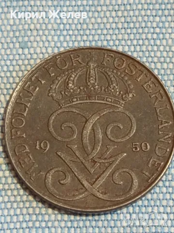 Монета 5 йоре 1950г. Кралство Швеция за КОЛЕКЦИОНЕРИ 30294, снимка 5 - Нумизматика и бонистика - 48754128