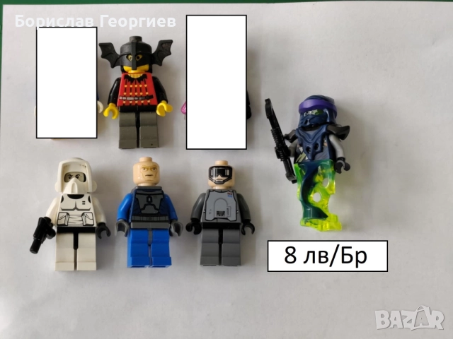 Оригинални лего минифигурки lego star wars /ninjago/ и други, снимка 5 - Образователни игри - 33848004
