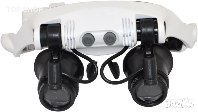 Увеличителни работни очила  с ЛЕД осветление 10X 15X 20X 25X от  OLLGEN, снимка 5 - Гедорета - 48511958