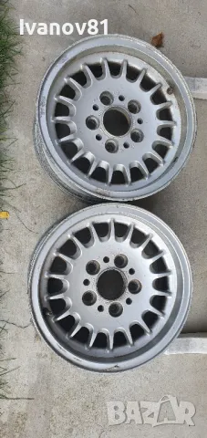 2 броя оригинални алуминиеви джанти за бмв e9 e12 e23 е28 14 5x120 6j et22  1125698