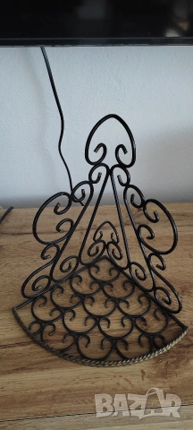 Ъглова етажерка/ цветарник от ковано желязо* от Франция