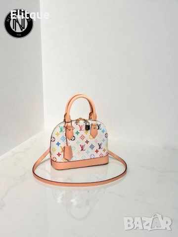 чанти LV LOUIS VUITTON - ALMA BB ↔️ 24 cm ↕️ 20 cm , снимка 5 - Чанти - 52510528