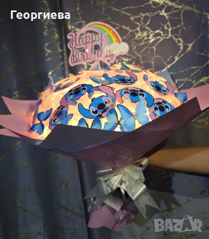 🎁 Светещи букети – създадени да носят радост и усмивки! 🎂🌈