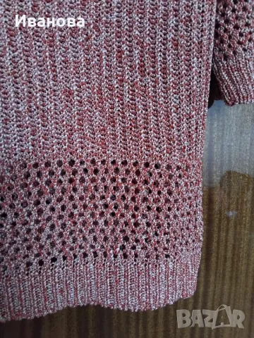 Пуловер меланж, снимка 4 - Блузи с дълъг ръкав и пуловери - 48835013