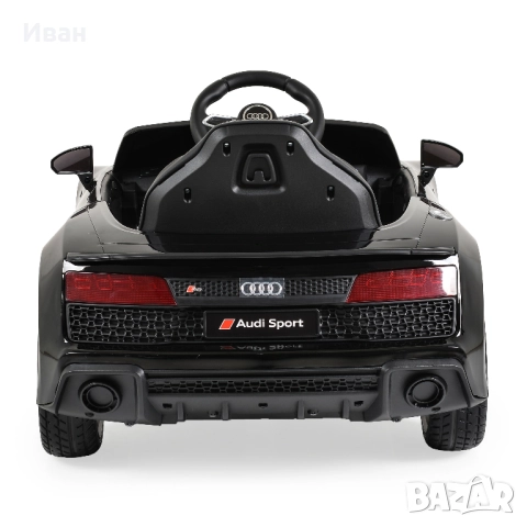 ТОП ЦЕНА!НОВО!Акумулаторна кола Audi R8 BLACK с 12V батерия,меки гуми, снимка 6 - Детски велосипеди, триколки и коли - 51740681