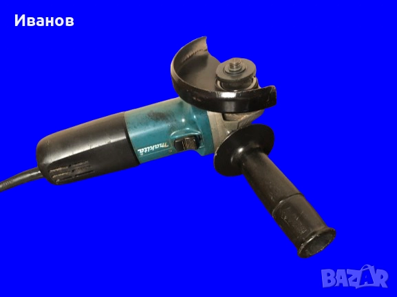 РАЗПРОДАЖБА  - 60€. Ъглошлайф Makita - 9555HN JAPAN + Алуминиев куфар Makita, снимка 2 - Куфари с инструменти - 52034458