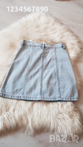 Дънко пола H&M, снимка 3 - Поли - 37343325