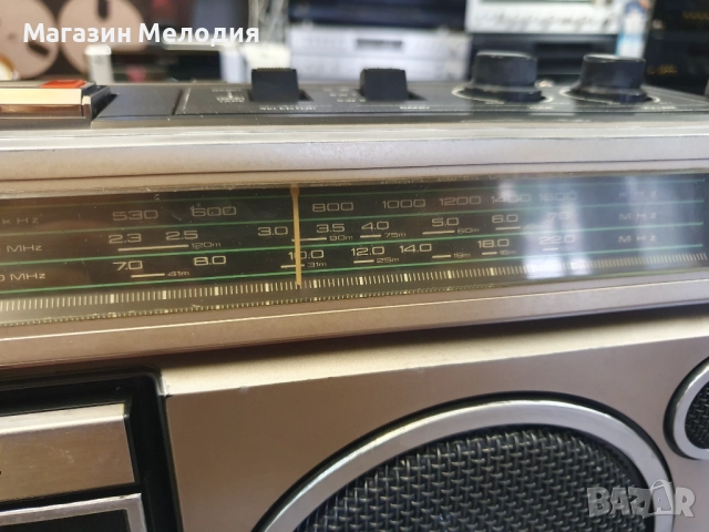 Радиокасетофон National Panasonic RX-1550 Работи на радио и касета. Радиото има само средни къси въл, снимка 8 - Радиокасетофони, транзистори - 49218863