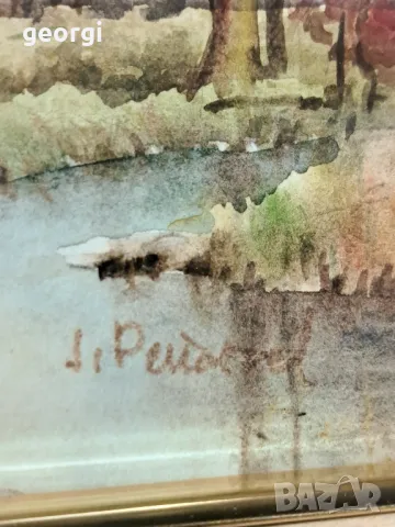 авторска картина акварел    11/5, снимка 5 - Картини - 47572489