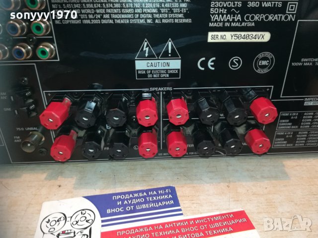 yamaha rx-v550-receiver-360watt-внос switzerland 2010201700, снимка 16 - Ресийвъри, усилватели, смесителни пултове - 30492065
