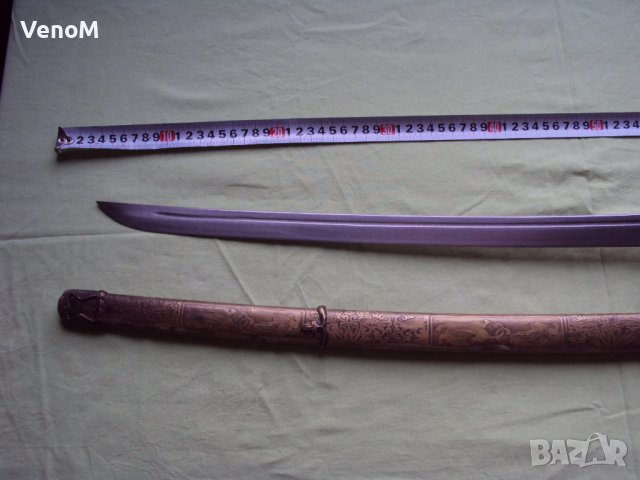 Японски меч нихонто 4 катана острие сабя ятаган, снимка 9 - Други ценни предмети - 39579096