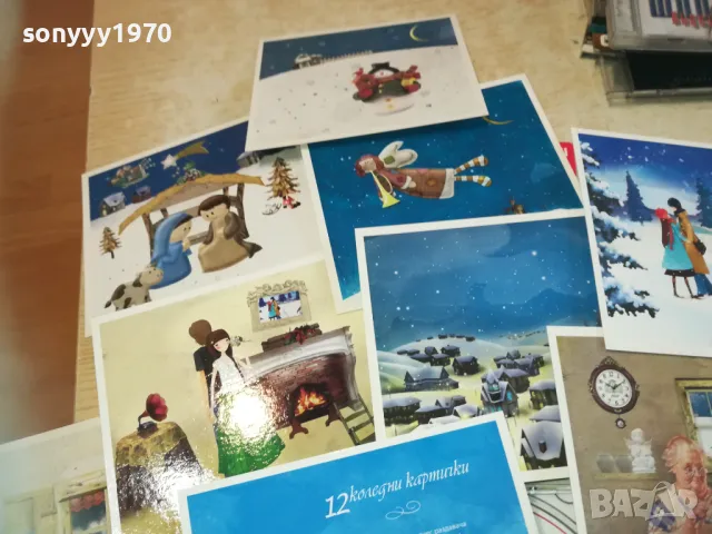 12 КОЛЕДНИ ПЕСНИ ЦД+12 КАРТИЧКИ 2910240955, снимка 12 - CD дискове - 47756943