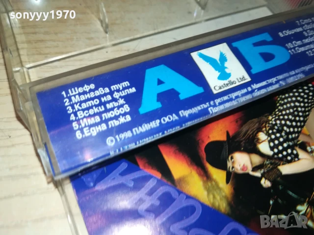 ЧЕРИНА-ОРИГИНАЛНА КАСЕТА 1408250824, снимка 18 - Аудио касети - 51361255