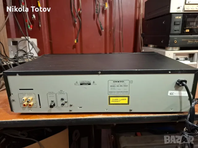 Продава се плеър Onkyo DX-7051. , снимка 5 - Ресийвъри, усилватели, смесителни пултове - 55806460