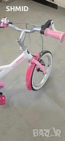 Колело за момиче розово модел Kids Bike Btwin 16 inch Doctor Girl 500 (4-6 years) - Pink, снимка 2 - Велосипеди - 54100078