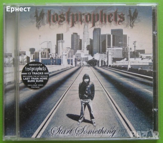 Алтернатив/нео метъл Lostprophets - Start Something CD