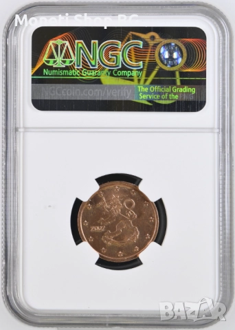 5C - 2002 FINLAND MINT ERROR , снимка 2 - Нумизматика и бонистика - 51597707